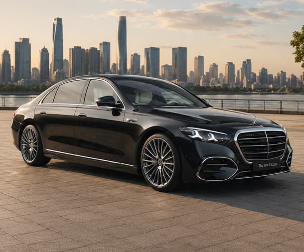 Mercedes-Benz S-Class luxury vehicle profile