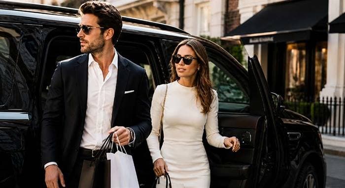Shopping and dining chauffeur transfers