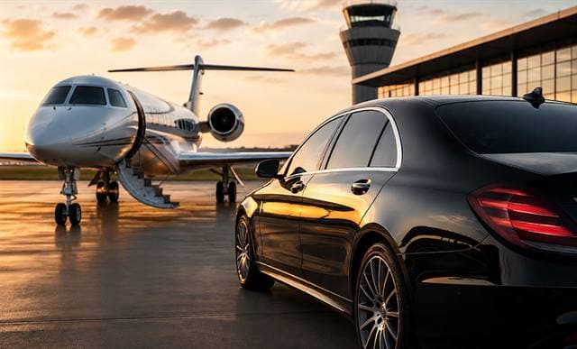 Airport transfer chauffeur services